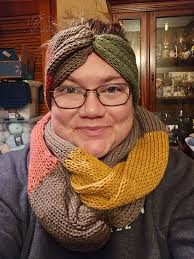 Have you tried making a wrap skirt or a tiered skirt with a circular  knitting machine?