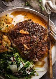 Pull your steaks at 120 to 125 and allow them to rest a solid 5 minutes before slicing. How To Cook Steak Like A Chef Recipetin Eats