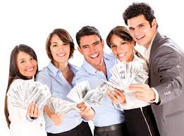 Image result for people holding money