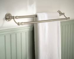 Superior matte black finish prevents tarnishing & corrosion and matches a variety of bathroom decor. What Is The Average Towel Bar Height