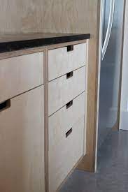 No Pulls Kitchen Cabinets Without Handles Plywood Kitchen Kitchen Door Designs