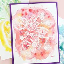 Painting silhouettes is another fun watercolor idea to make. Watercolor Painting Ideas
