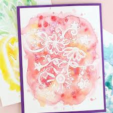 After a thousand watercolors you will find you have fallen in love with paper and paint. art is basic shows us step by step instructions on creating this watercolor resist art. Watercolor Painting Ideas