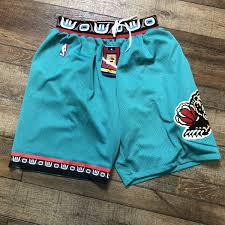 Black And White Throwback Vancouver Grizzlies Retro Throwback Vintage Nba Basketball Adidas Soul Shorts Large New Nwt Nike Clothes Mens Mens Outfits Basketball Clothes