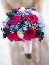 Purple silk flower bridal bouquet. 50 Prom Bouquet Ideas Prom Bouquet Prom Flowers Bridal Bouquet