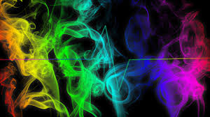 Rgb lights on macbook pro, led laptop keyboard, apple, color. 4k Smoke Hd Wallpaper 3840x2160 Poster Ilustracao