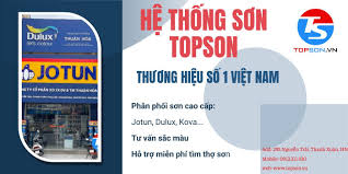 TOPSON - Tổng kho Đại lý sơn Jotun, Dulux, Kova, Maxilite tại Hà Nội