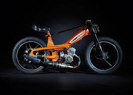 Want To Build A Badass Moped There S A Social Network For That Custom Moped Moped Vintage Moped