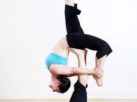 The couple yoga poses (when practiced with two people who are related to one another). 50 Duo Extreme Yoga Poses Ideas Yoga Poses Partner Yoga Couples Yoga