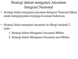 Ancaman tersebut antara lain gangguan kelompok bersenjata, konflik. Ancaman Di Bidang Sosial Budaya Ppt Download