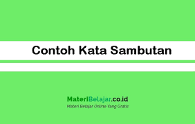 Mts darut taqwa muara telang. Contoh Kata Sambutan Ketua Pelaksana Lengkap Terbaru 2019