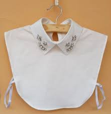 New Autumn White Detachable Collar Women False Shirt Collar Clothing Accessories Peter Pan Collars Point Detachable Collar Outfit Accessories Refashion Clothes