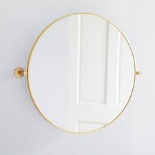 See more ideas about bathroom mirror cabinet, mirror 13 inspiring white bathroom medicine cabinet with mirror pic idea. Metal Frame Pivot Wall Mirror Round
