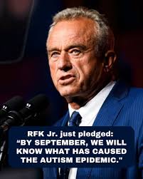 The autism rate, the most recent numbers we think are about 1 in 31... Up  from 1 in 10,000 when I was a kid.”