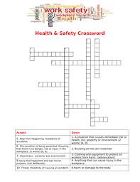 Get hints, track time, print, access previous puzzles and much more. Health Safety Crossword Puzzle With Answers Teaching Resources