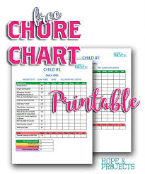 Teaching Kids About Money Chore Chart Kids Charts For