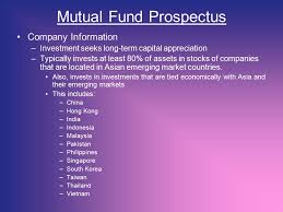 Asia's accelerating growth is also encouraging hsbc holdings plc and standard chartered plc to set up islamic units in malaysia, the world's biggest market for sukuk. Stocks And Mutual Funds Prospectus Nicole Thomas Period 1 Honors Economics Ppt Download