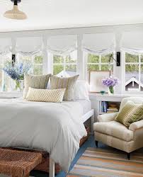 John Robshaw Textiles Sister Parish Design And Peter Dunham Textiles Prints Light Airy Bedroom Elle Decor Home