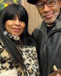 Cornbread with his wife Connie