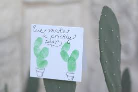 Even beginners will be able to perform it easily through. Fingerprint Cactus Valentine Easy Diy Valentine S Day Card Pretty Prudent