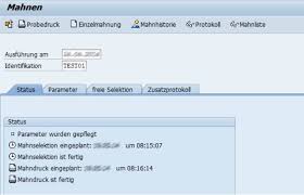 Die mahnung kann daher schriftlich, also per brief, fax oder email, aber auch mündlich, also durch telefonanruf oder. Sap Mahnen Per E Mail Serkem