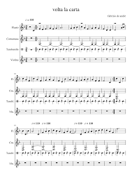 He had put on muscle and as a result, he became a lot harder to defend. Volta La Carta Sheet Music For Violin Flute Tambourine Woodwinds Other Mixed Quartet Musescore Com