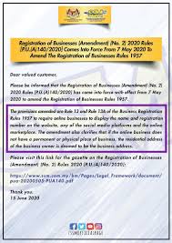 This tutorial guide everybody for registration of company in malaysia. Sst2u 15 June 2020 Suruhanjaya Syarikat Malaysia Facebook