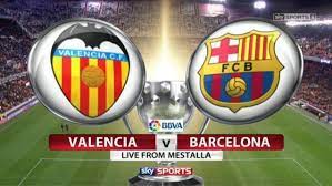 Valencia y barcelona se enfrentarán en la jornada 34 de la liga de españa , en el estadio mestalla. Valencia Cf Vs Barcelona All Goals Highlights