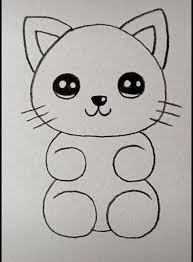 A passo, aprender a desenhar, desenhando, desenhar, como desenhar bem, desenhos para desenhar, desenhos tumblr, drawing class, learn to draw, how to make, drawing, draw, how to draw step by step. Cute Tattoos Videos Easy Cutecats Cutecouples Cutegirls Simple Cat Drawing Puppy Drawing Easy Easy Animal Drawings