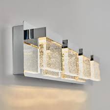 Get free shipping on qualified led vanity lighting or buy online pick up in store today in the lighting department. Artika Bubble Cube 24 In Chrome Led Vanity Light Bar Van4bc On The Home Depot