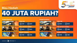 Share this post and make it reach 1 million to reveal all of this and more! Rayakan Ulang Tahun Yang Ke 5 Codashop Gelar Turnamen Mobile Legends Free Fire Dan Call Of Duty Mobile Kaori Nusantara