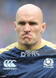Scotland rugby union player Alasdair Strokosch before the 2011 Rugby...