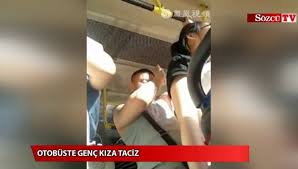 Otobüste genç kıza taciz