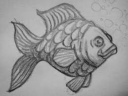 Fish Sketch For Not Performed Woodcut Fish Sketch Sketches Woodcut