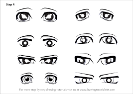 It's a great way to create without the burden of having to make something look real enough. Drawing Male Easy Male Anime Eye Drawing