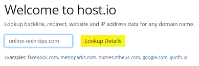 Find A Domain S Backlinks Redirects And Shared Ips
