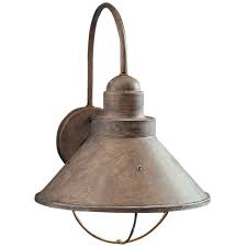 Kichler Outdoor Wall Light In Olde Brick Finish 9023ob Destination Lighting