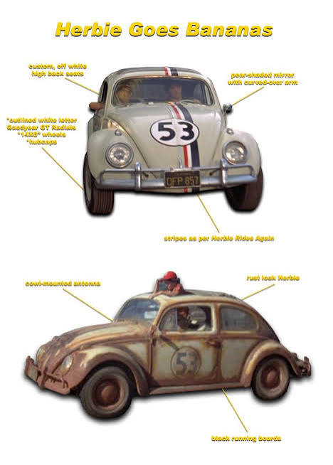 Herbie Goes Bananas 1980 | Classic car restoration ideas, Herbie car movie  poster, Herbie the love