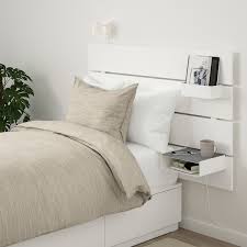 Materasso a tre posti ikea con mobili e garage per famiglie. Nordli Struttura Letto Contenitore Testier Bianco 90x200 Cm Ikea It