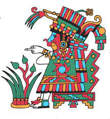 Patecatl God Of Medicine Surgery Richard Balthazar Aztec Art Aztec Artwork Mayan Art