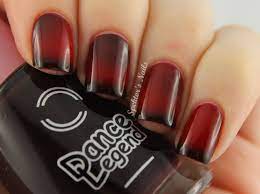 In My Top 5 Is Dance Legend S 170 It S A Thermo Or Color Changer Here It S Mid Way Between Red W Color Change Nail Polish Purple Nail Designs Hair And Nails