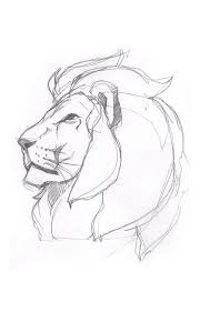 Drawing Ideas Animal Drawings Sketches Lion Illustration Illustration Art Drawing