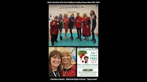 LITTLE J GAMBINO PRESENTS SINGER "NYANN" AT DA ART GALLERY HOLIDAY SHOW