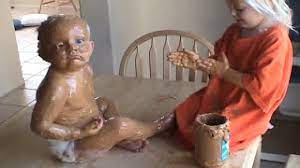 Sister Covers Baby Brother In Peanut Butter Youtube