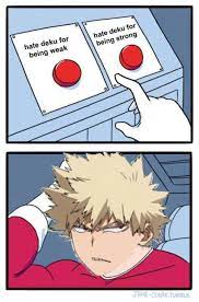 He's not the protagonist of my hero academia, but his temper and strange relationship with deku. 20 My Hero Academia Memes Way Stronger Than One For All