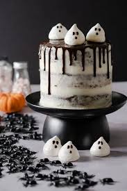 Ghost Chocolate Layered Cake Season Of Baking Chocolate Layer Cake Soft Sugar Cookie Recipe Sugar Cookies Recipe