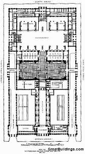 Pennsylvania Station By Mckim Mead And White At New York New York 1910 Map Of New York Penn Station Nyc Station