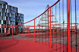Park n play design is canada's leader in recreation, playground, and playspace equipment, helping people of all ages move. Park N Play Rooftop Playground On A Car Park In Copenhagen Berliner