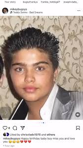 I love you, Gino happy birthday. I hope you are having fun in heaven with  Mom and Pop