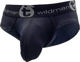 Amazon.com: Wildmant Mesh Big Pouch Brief (Small) Black: Clothing, Shoes &  Jewelry
